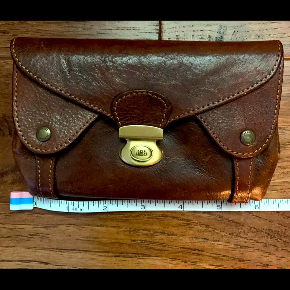The Bridge Italian leather wallet belt pouch